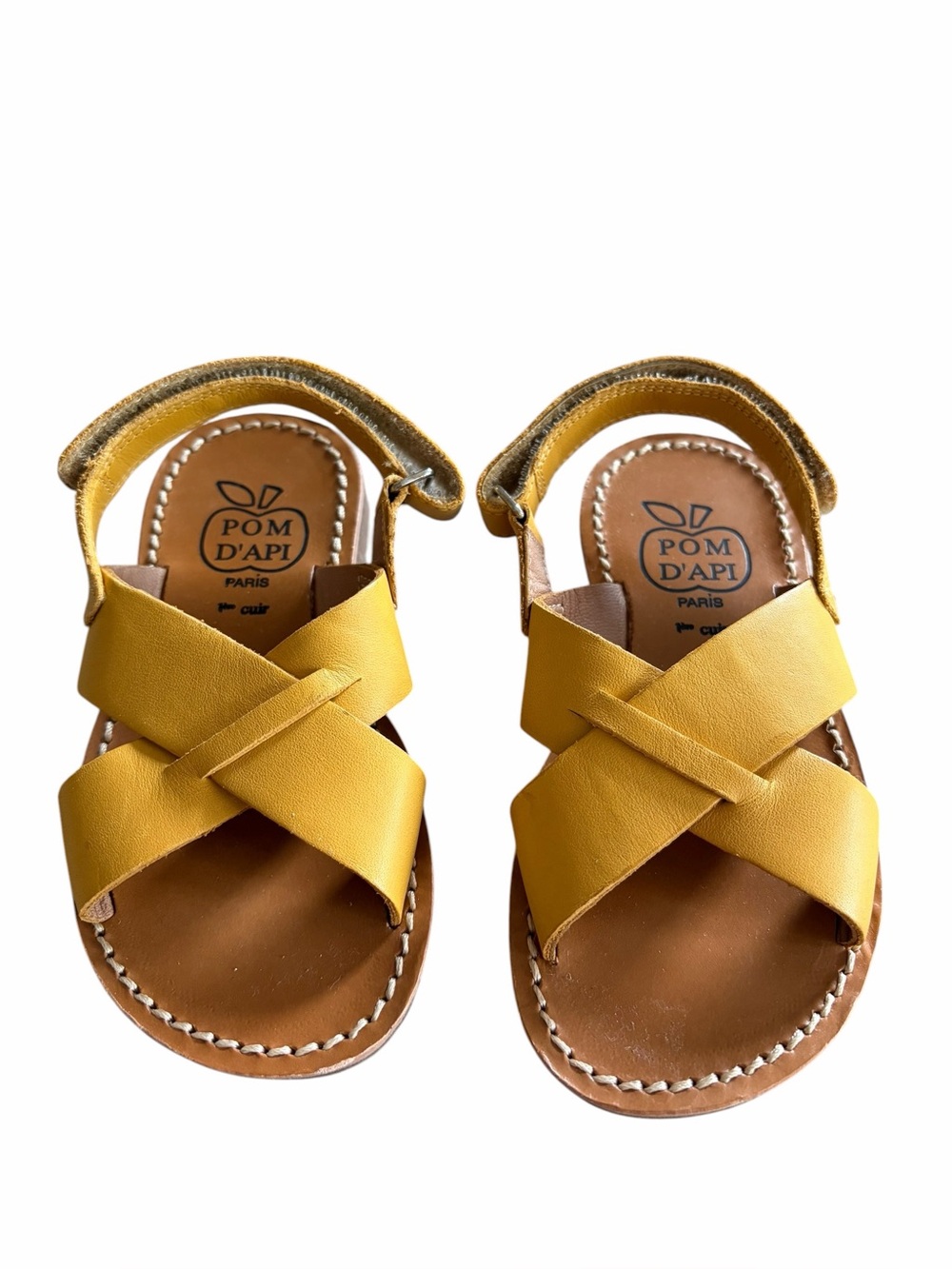 Pom D’Api Cross-stitch beach sandals